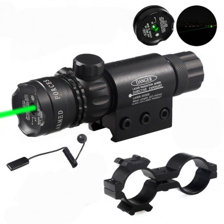 Tactical T6 LED Flashlight+Red Laser Sight Scope Picatinny Mount Switch Battery