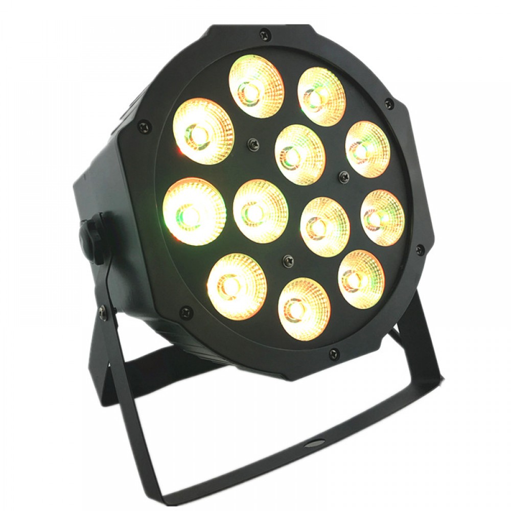 12pcs 12w led lamp beads 12x12W led Par lights RGBW 4in1 flat par led dmx512 disco lights professional stage dj equipment 12pcs 12w led lamp beads 12x12W led Par lights RGBW 4in1 flat par led dmx512 disco lights professional stage dj equipment
