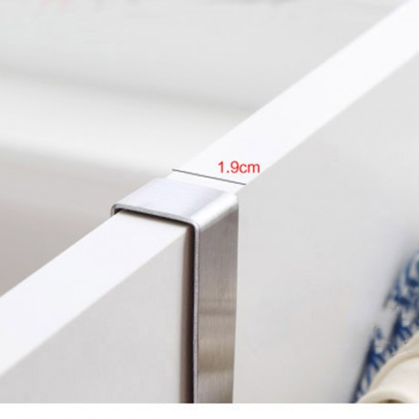 Hot Sale Stainless Steel Towel Bar Holder Over The Kitchen Cabinet