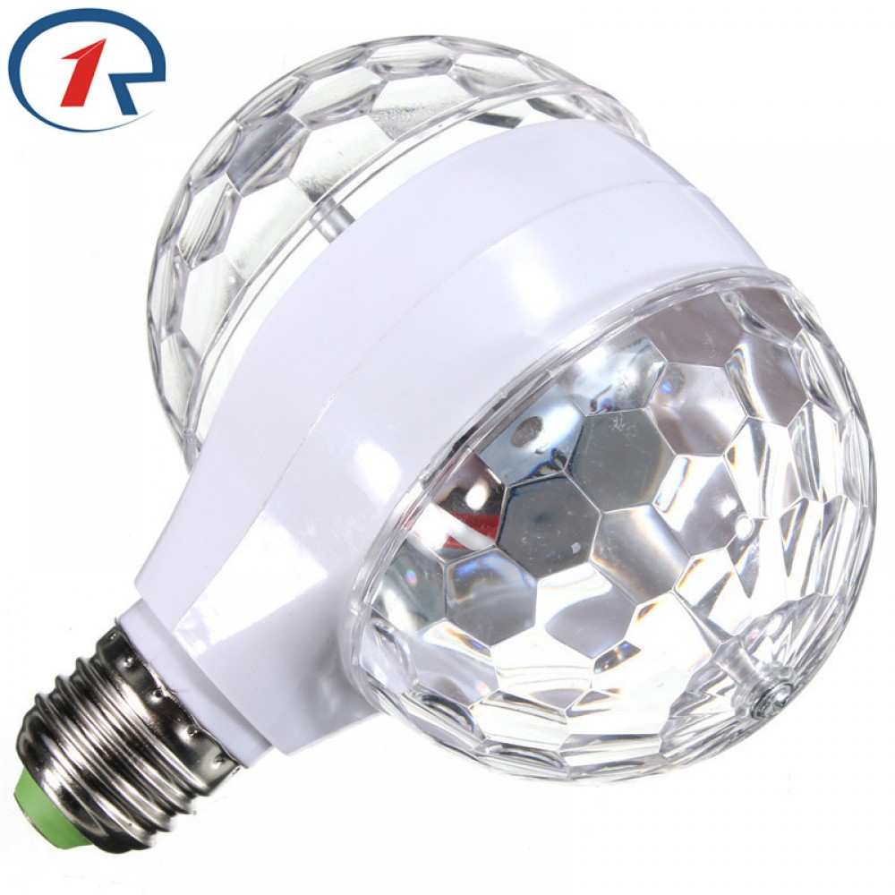 ZjRight 3W Colorful Rotating RGB LED Stage light Xmas party effect Light Magic double Balls Colorful LED KTV bar DJ disco light ZjRight 3W Colorful Rotating RGB LED Stage light Xmas party effect Light Magic double Balls Colorful LED KTV bar DJ disco light
