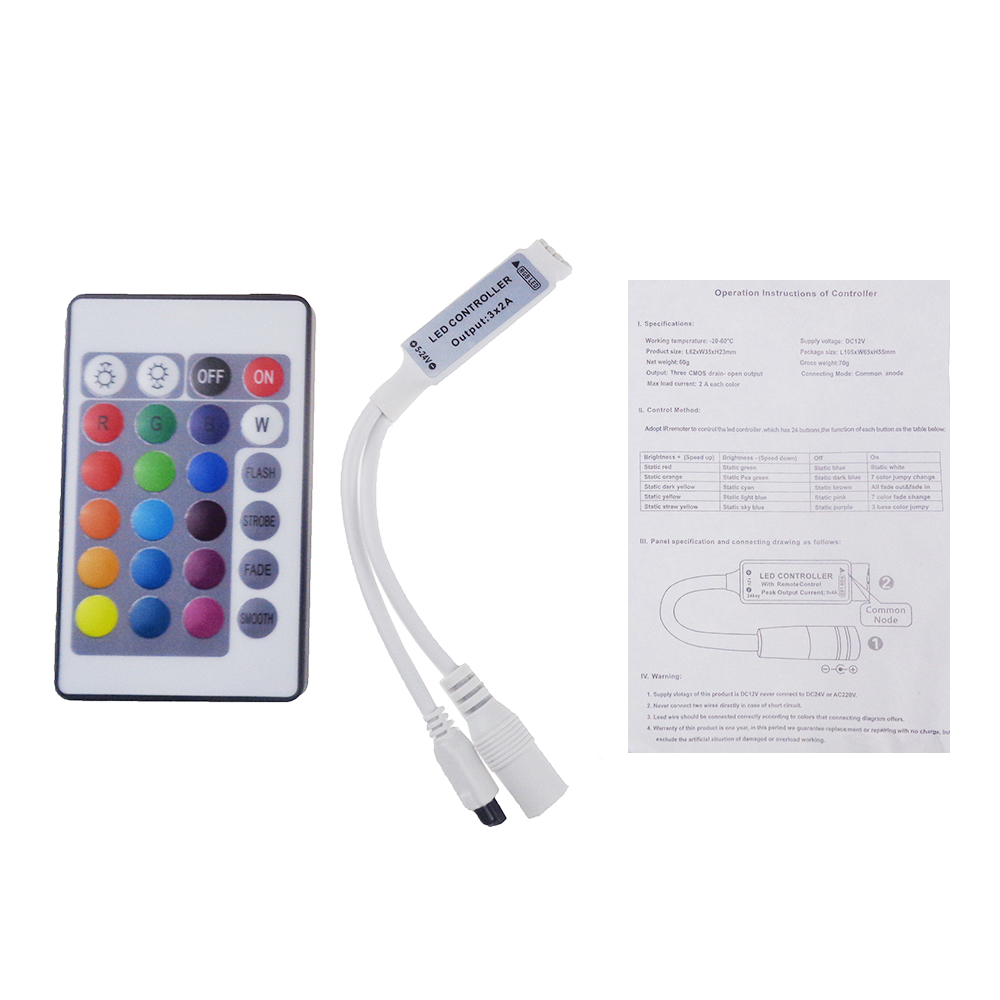 USB RGB Controller Led Dimmer with 4Pin 3keys Female connector for 5V RGB Led USB strip 19 Dynamic Modes easy use A USB RGB Controller Led Dimmer with 4Pin 3keys Female connector for 5V RGB Led USB strip 19 Dynamic Modes easy use A