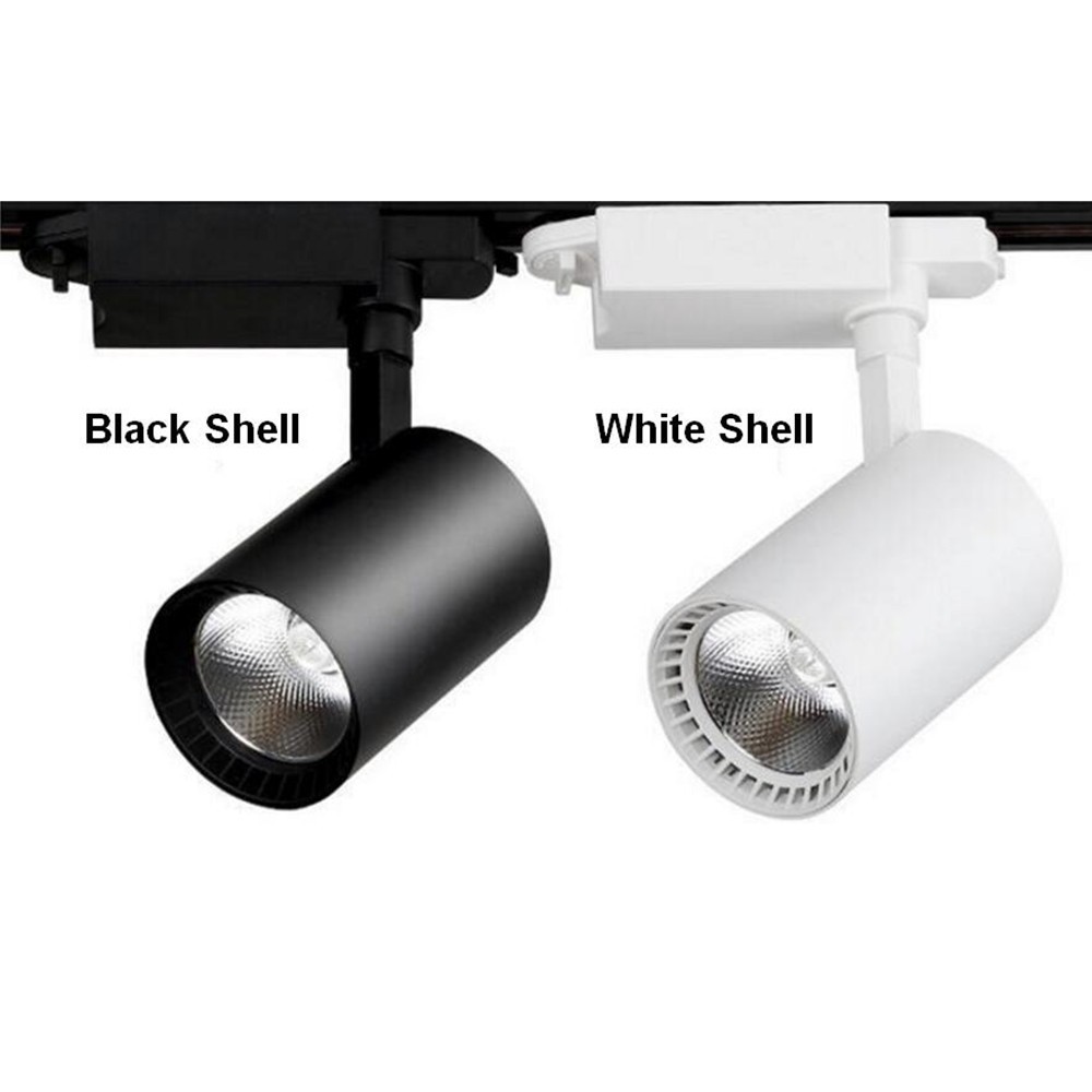 1pcs COB 10W 20W 30W Led Track light aluminum Ceiling Rail Track lighting Spot Rail Spotlights Replace Halogen Lamps 1pcs COB 10W 20W 30W Led Track light aluminum Ceiling Rail Track lighting Spot Rail Spotlights Replace Halogen Lamps