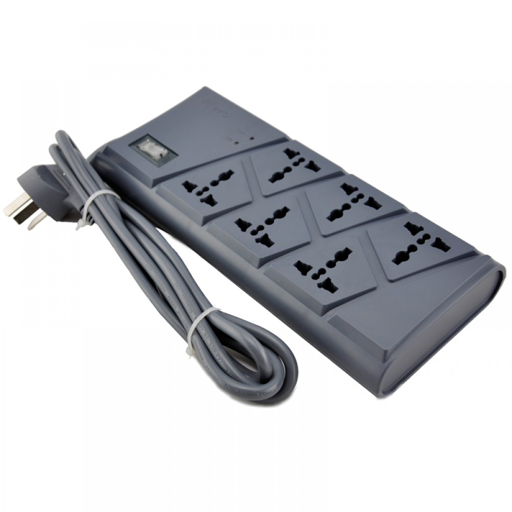 TOWE AP-1026S surge protection 6 ways GB2099.3 universal 2meters ON/OFF switch surge protector TOWE AP-1026S surge protection 6 ways GB2099.3 universal 2meters ON/OFF switch surge protector
