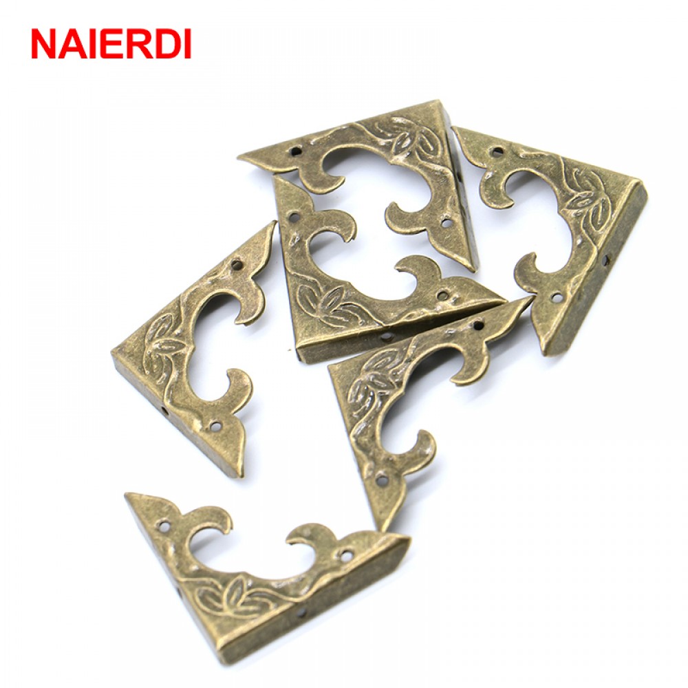 10PCS NAIERDI 30mm x 30mm Book Scrapbooking Albums Corner Bracket Antique Decorative Protectors Crafts For Furniture Hardware 10PCS NAIERDI 30mm x 30mm Book Scrapbooking Albums Corner Bracket Antique Decorative Protectors Crafts For Furniture Hardware