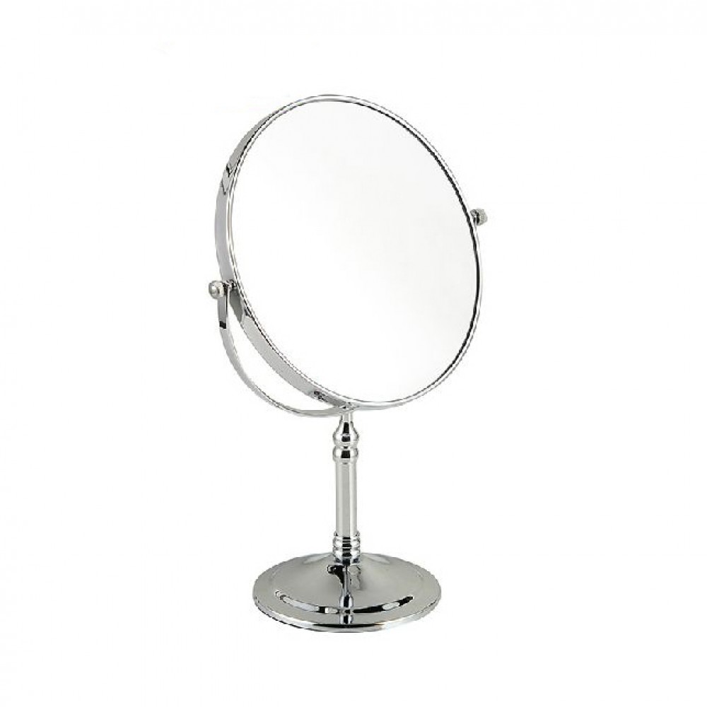 OWOFAN Bath Mirrors 8 Inch Spinning Desktop 2 Faced Magnifying 1:3 and 1:1 Makeup Cosmetic Mirror Table Chrome Mirror 728C OWOFAN Bath Mirrors 8 Inch Spinning Desktop 2 Faced Magnifying 1:3 and 1:1 Makeup Cosmetic Mirror Table Chrome Mirror 728C