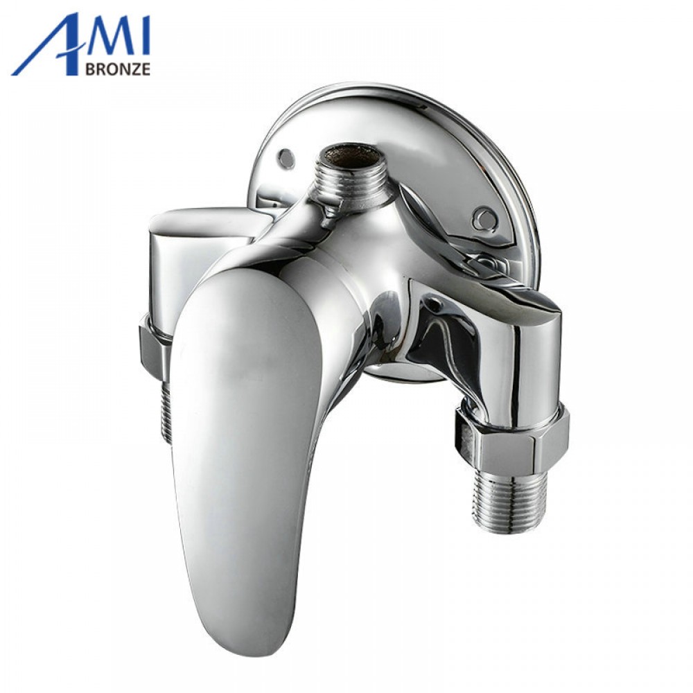 Surface Mounted Brass Shower Faucet Valve Hot And Cold Taps Showers Switch Angle Valve Surface Mounted Brass Shower Faucet Valve Hot And Cold Taps Showers Switch Angle Valve