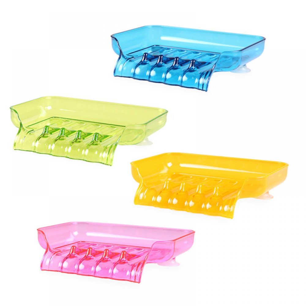 Waterfall Soap Holder Tray Drain Draining Bath Shower Soap Box Sink Sponge Drainage Soap Dish Rack Plate Bathroom Set 1 Pc Waterfall Soap Holder Tray Drain Draining Bath Shower Soap Box Sink Sponge Drainage Soap Dish Rack Plate Bathroom Set 1 Pc