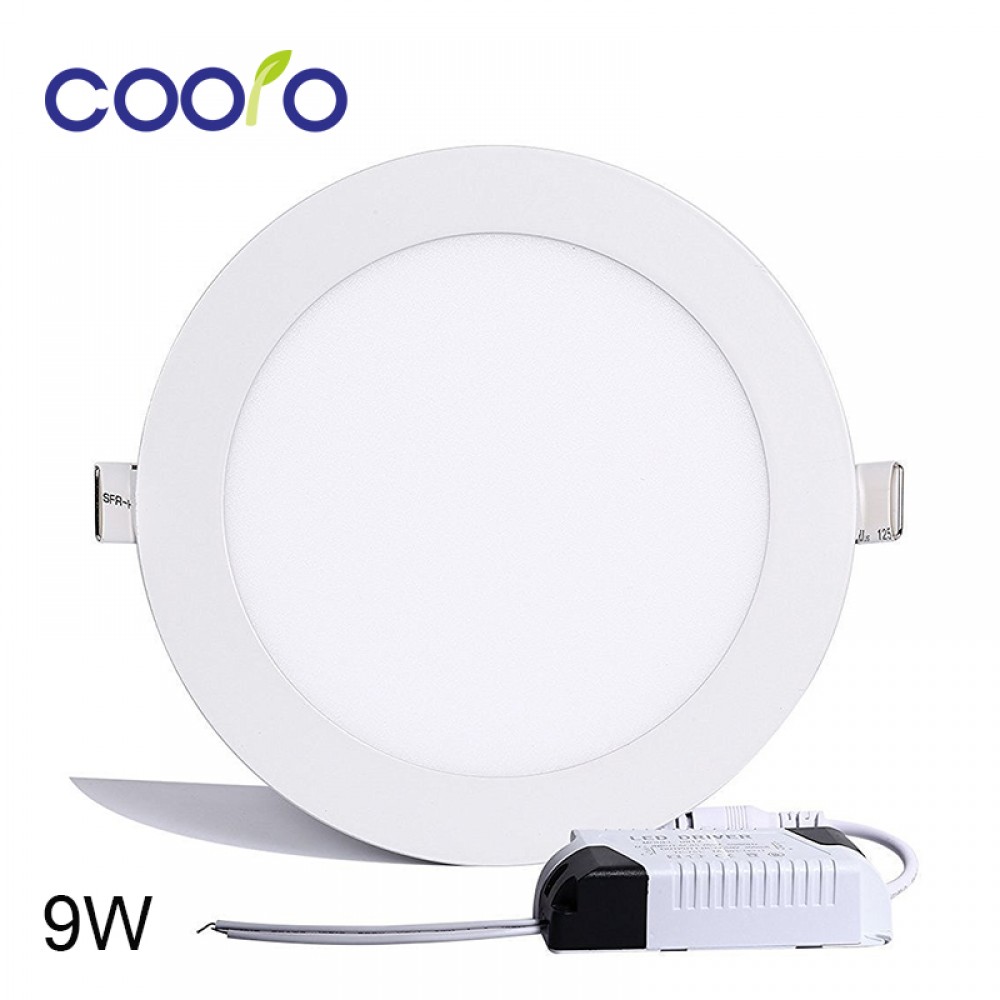 AC110/220V LED Panel Light 9W LED ceiling Light Round Ultra thin LED downlight AC110/220V LED Panel Light 9W LED ceiling Light Round Ultra thin LED downlight