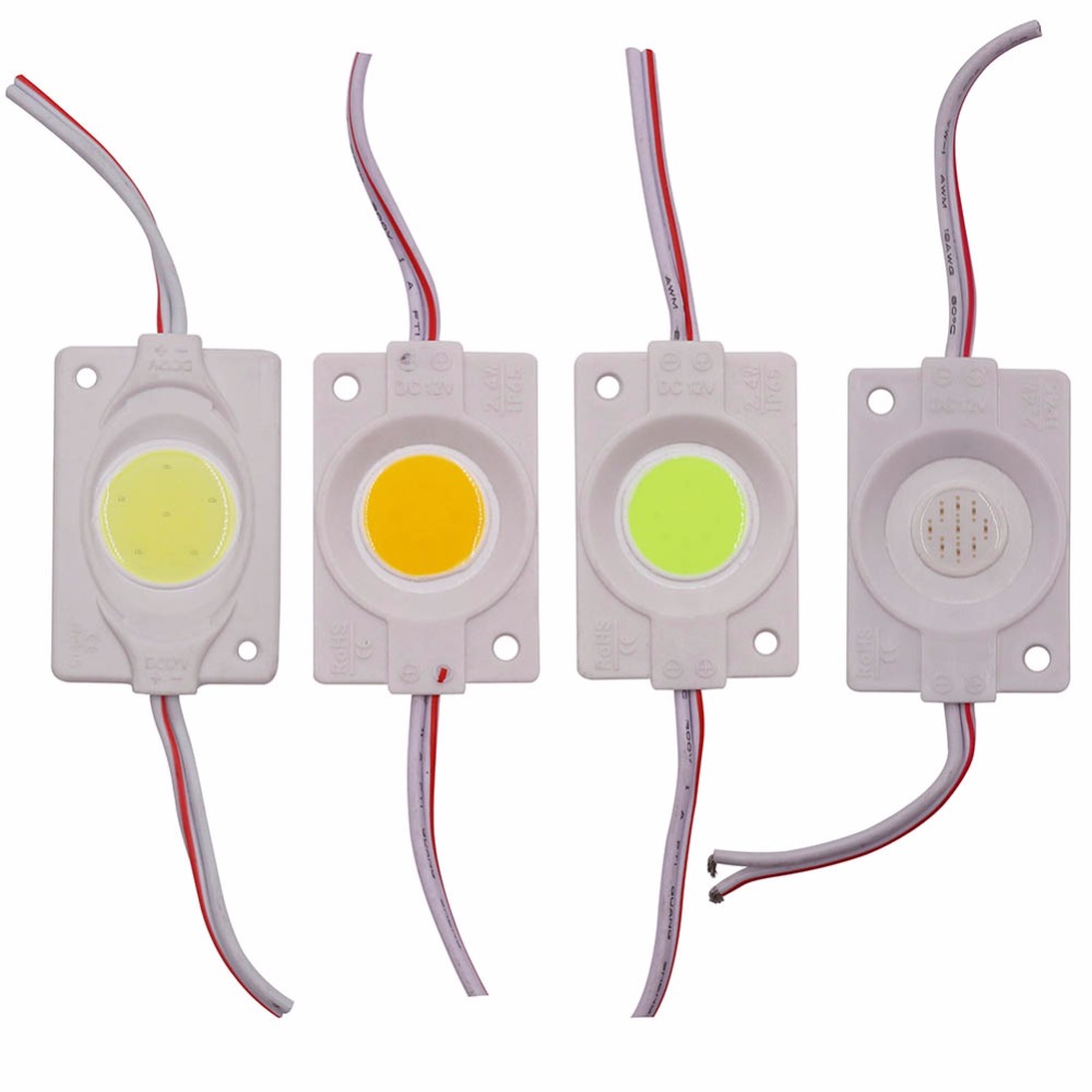 1Pc 2.4W Ultra Bright COB LED Module light Pure/Warm White Strip Light Lamp Bead Chip diy DC 12V lighting Waterproof 1Pc 2.4W Ultra Bright COB LED Module light Pure/Warm White Strip Light Lamp Bead Chip diy DC 12V lighting Waterproof